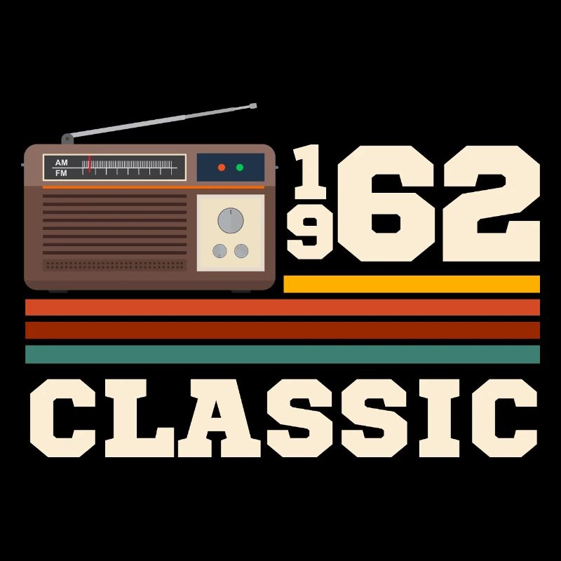 Anniversaire 1962 retro classic
