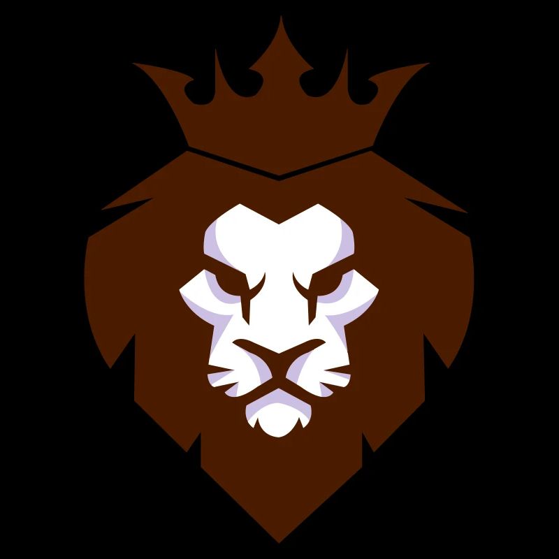 Lion with crown