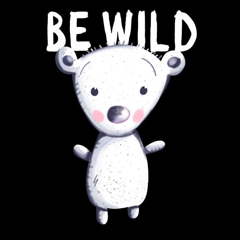 Be Wild Polar Bear - Bear - Bear - Teddy - Baby