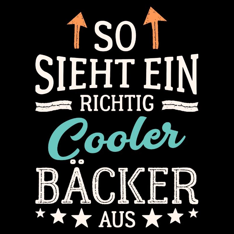 So sieht ein richtig cooler Bäcker aus Backen