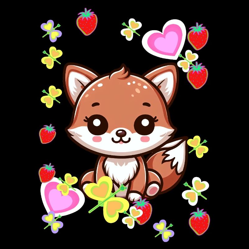 80s 90s Fox Foxes Kids Vintage Retro