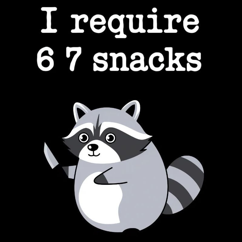 6-7 Refroidisseur de mèmes Internet 6 7 Raton laveur