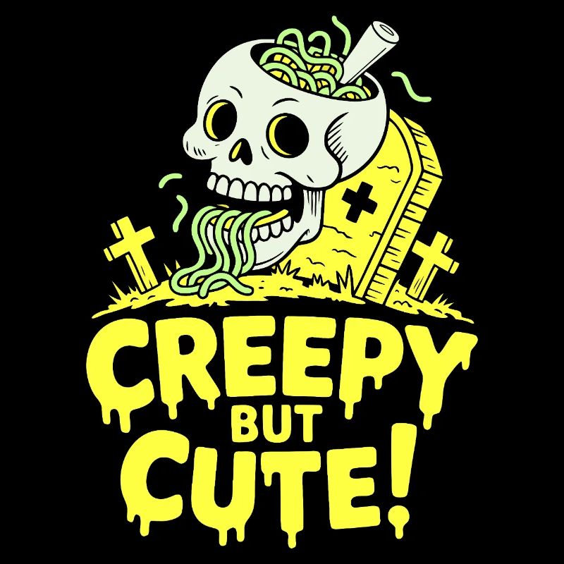 Un éclat de crâne effrayant mais mignon