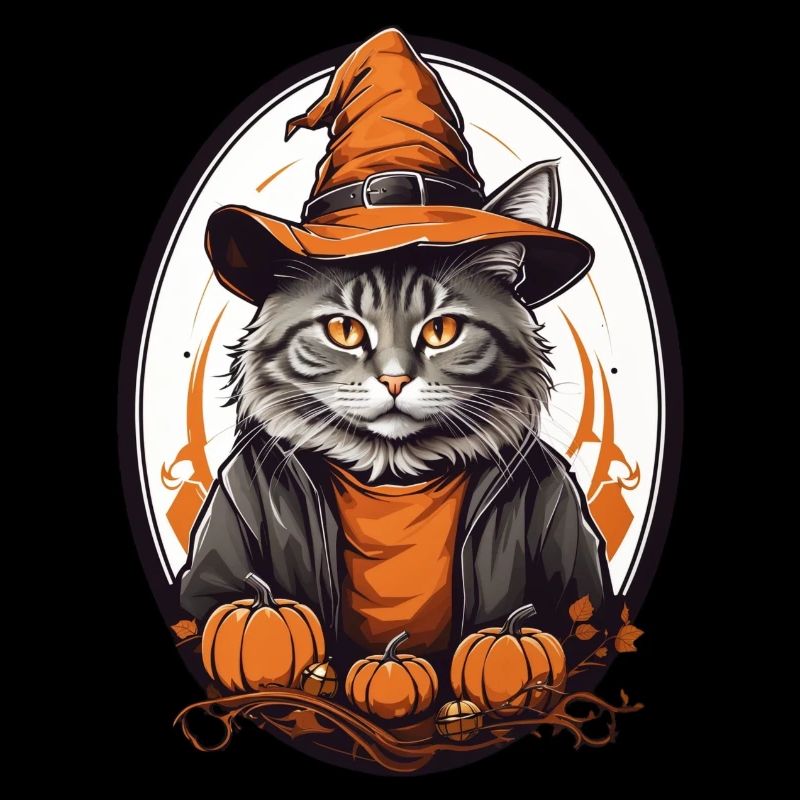 Halloween Katze