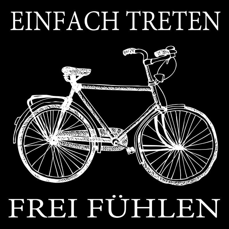 Fahrrad Silhouette – Einfach treten, frei fühlen
