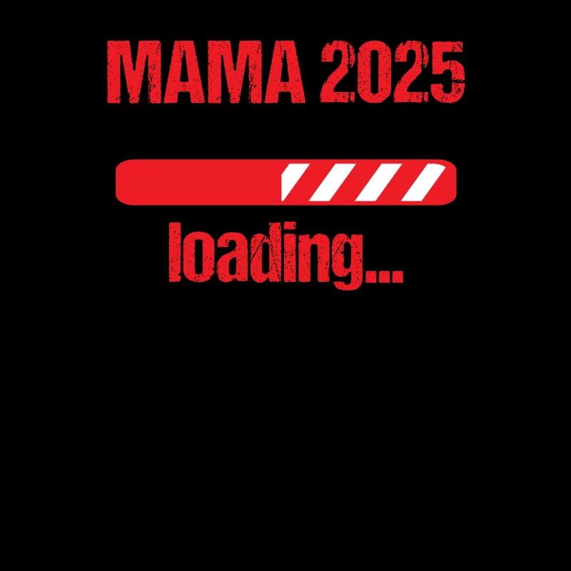 Mama 2025 Geschenk Frauen Damen Mutter Schwanger