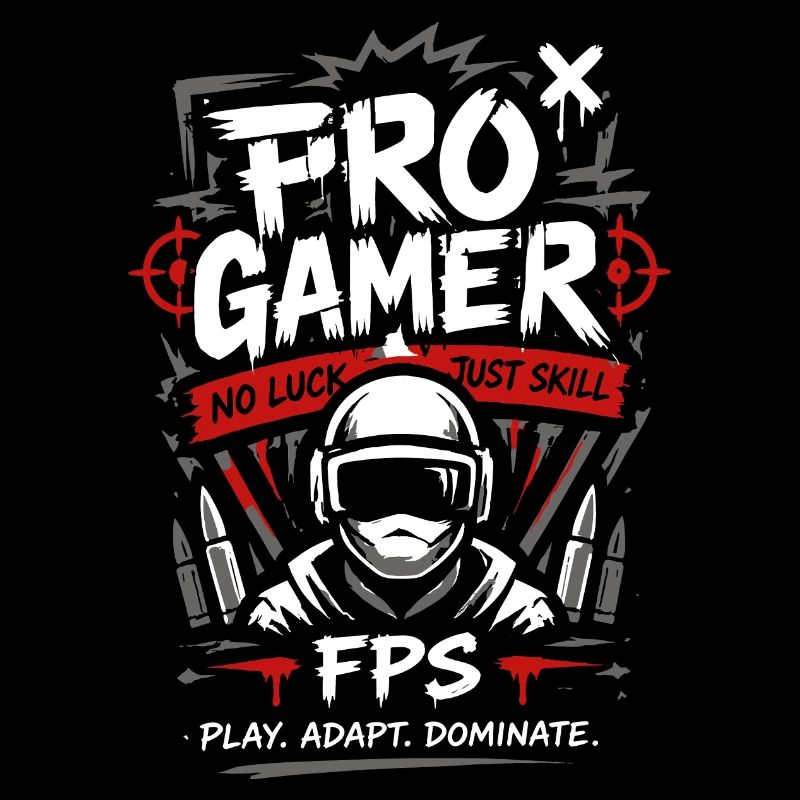 Pro Gamer One Shot Design