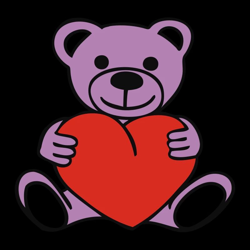 ourson & coeur