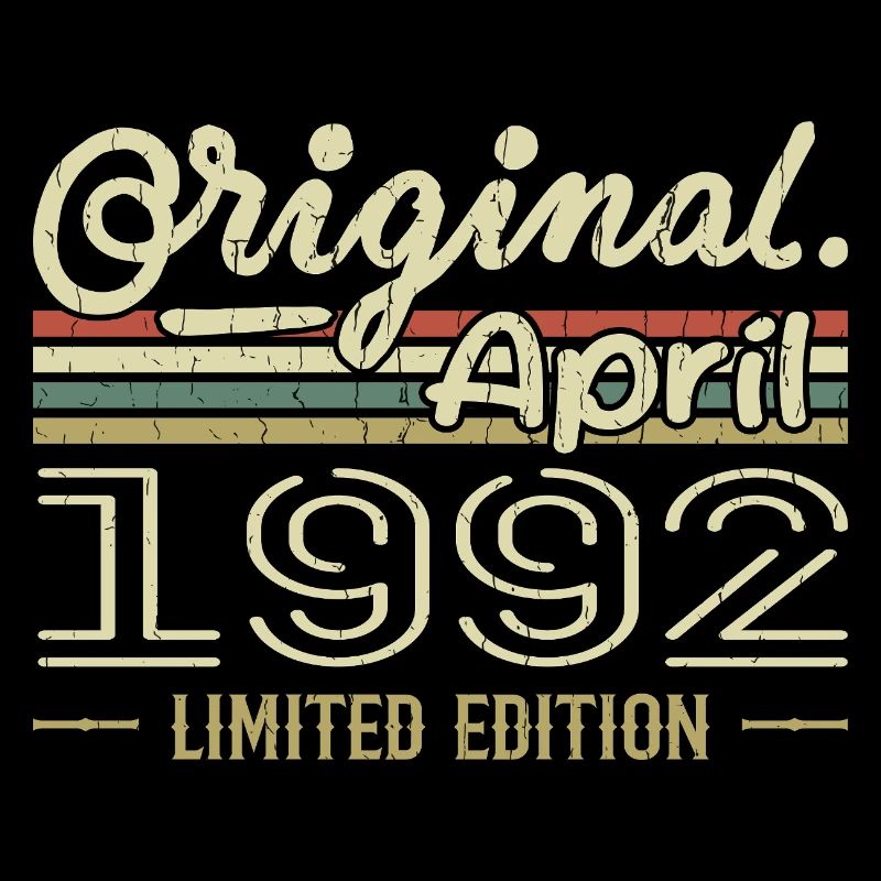 April 1992 33rd Anniversary Gift April 1992