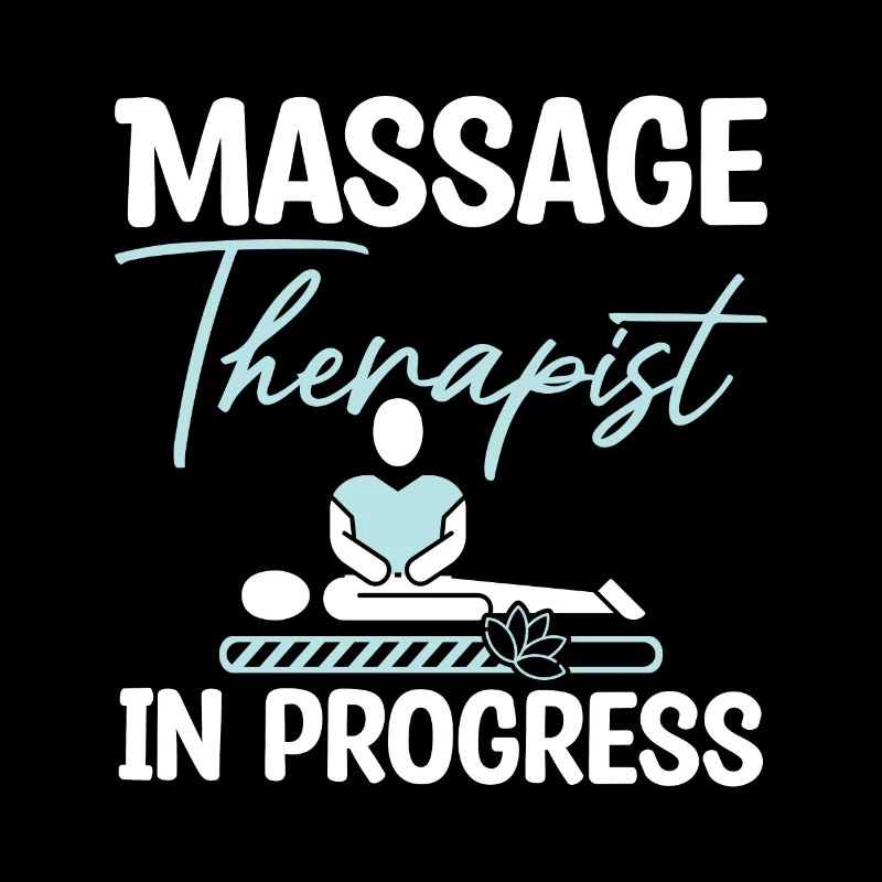 Massage therapist in progress