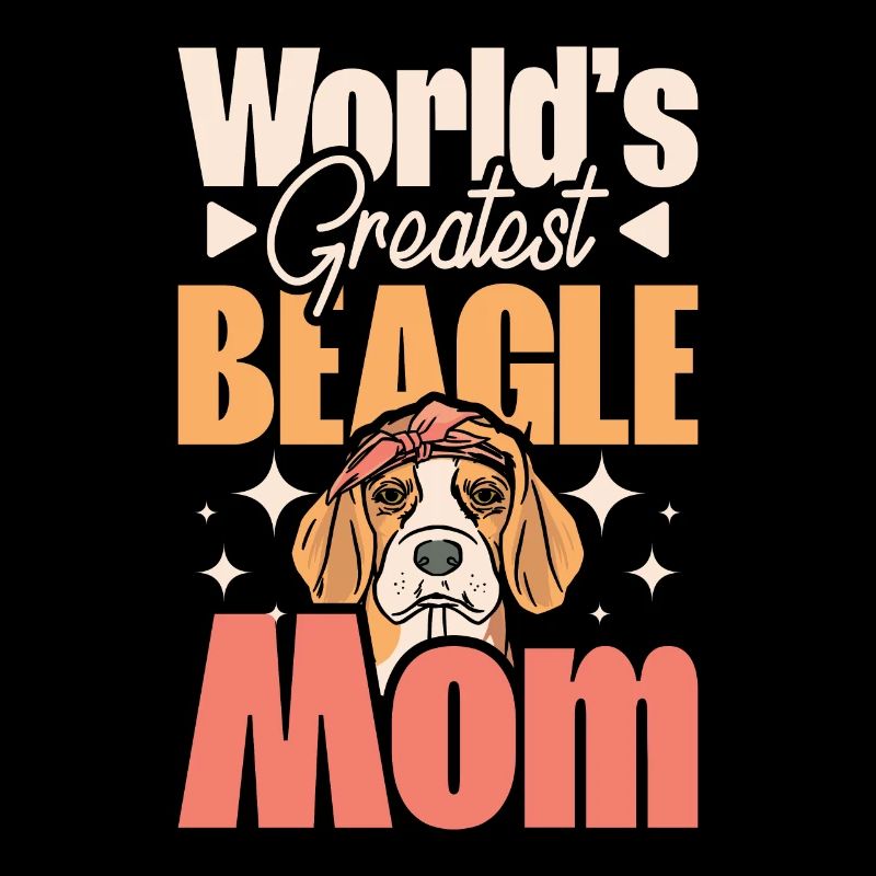 La plus grande maman beagle du monde mère