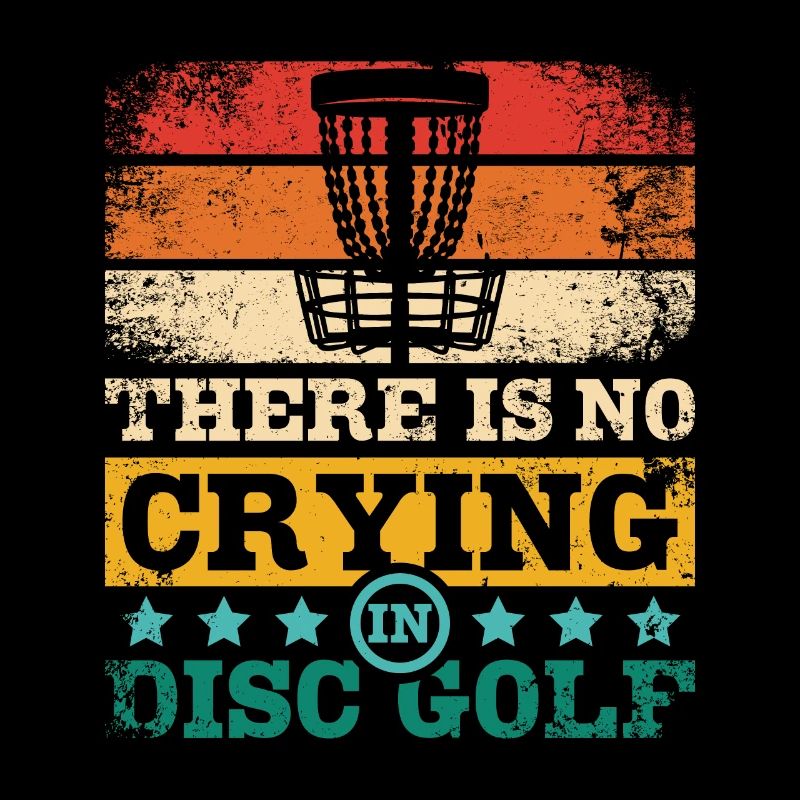 There is no crying in disc golf