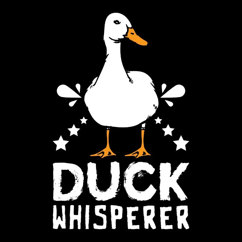 Pet pekin duck whisperer