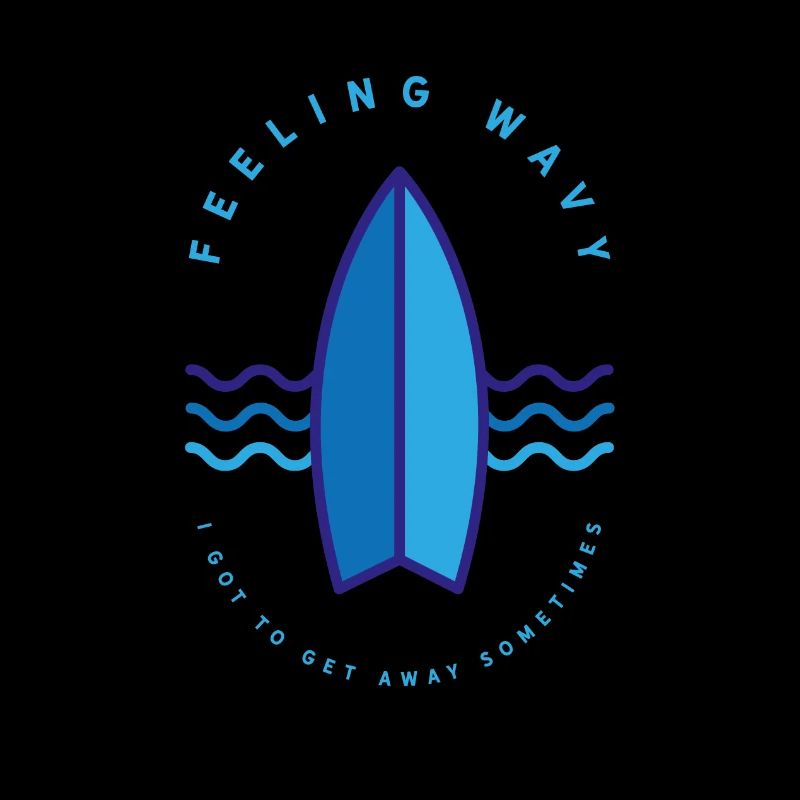 Surfer Shirt – Feeling Wavy