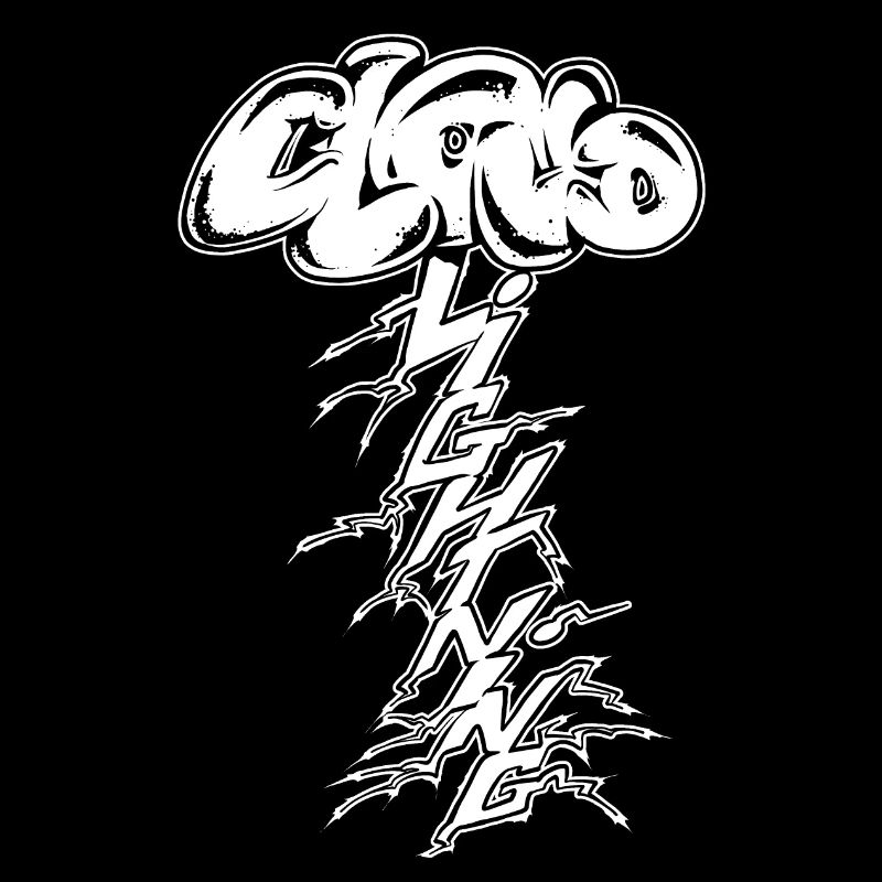 Temps orageux (noir et blanc)