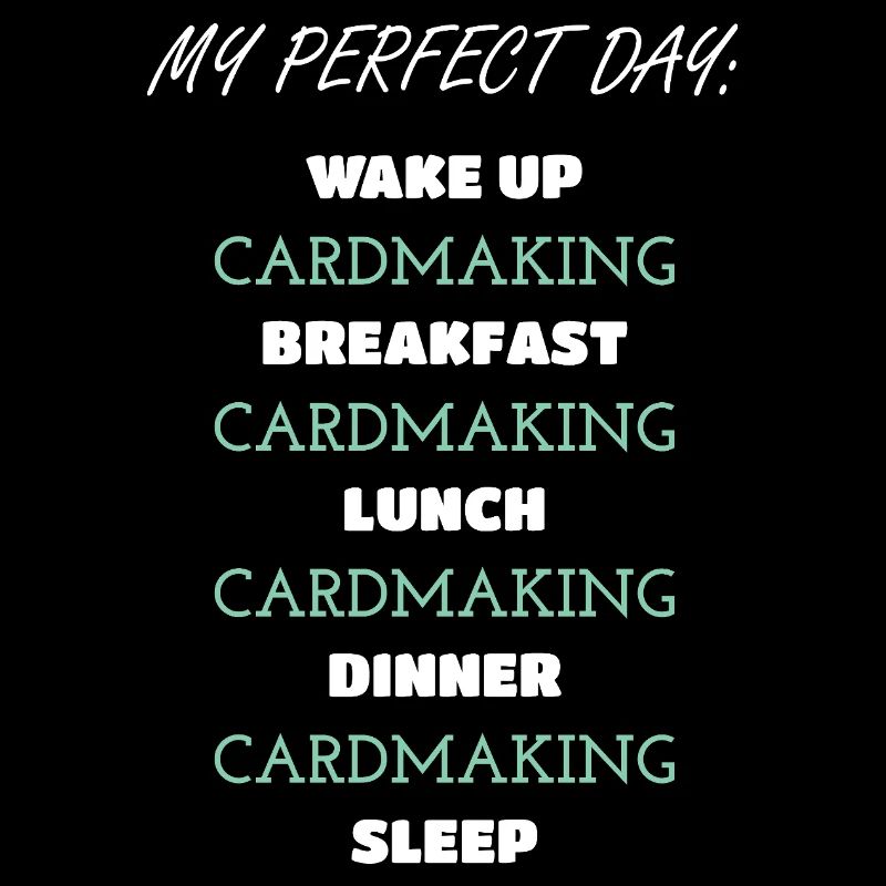 Tägliches Design der Kartenherstellungsroutine