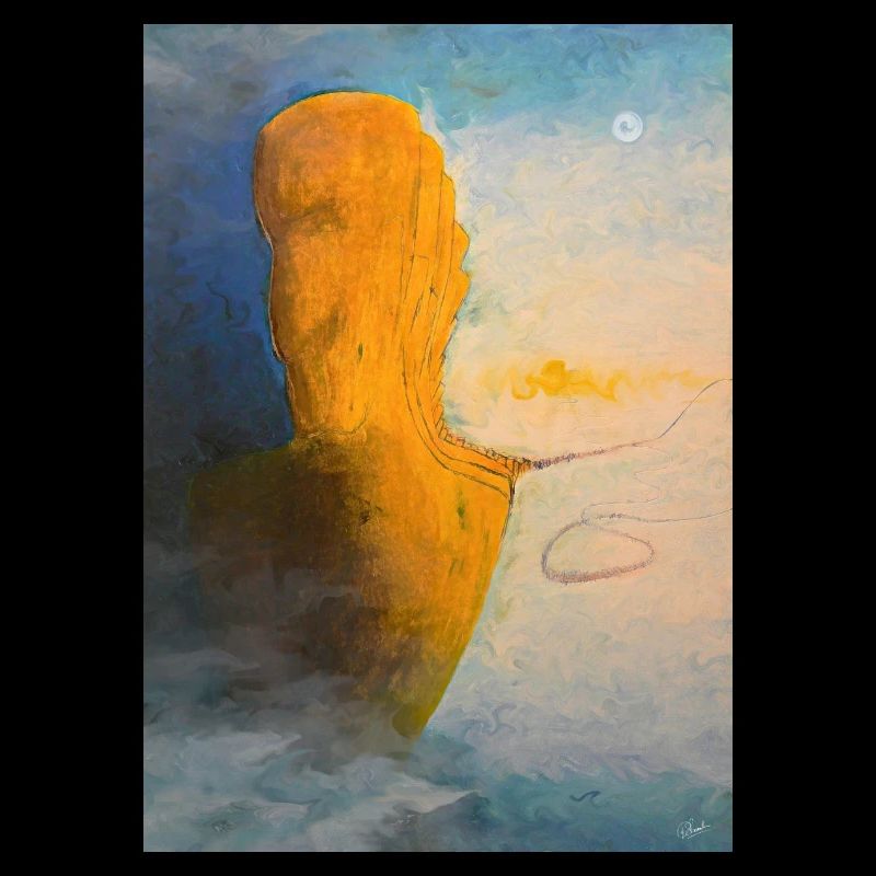 Abstract Multitude Human Silhouettes