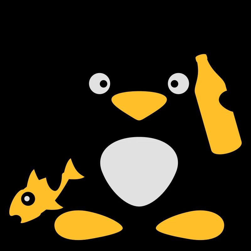 Fish And Beer Penguin