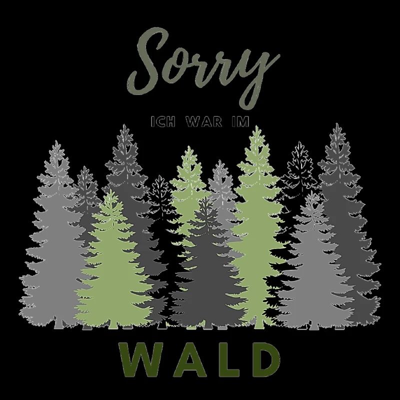 Ich bin im Wald