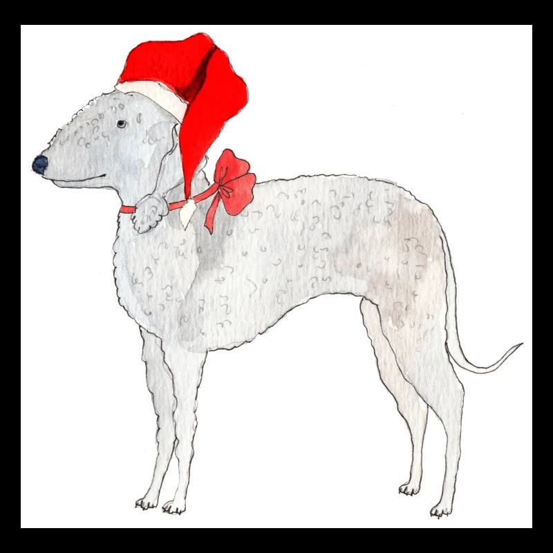 Bedlington Terrier Autocollant