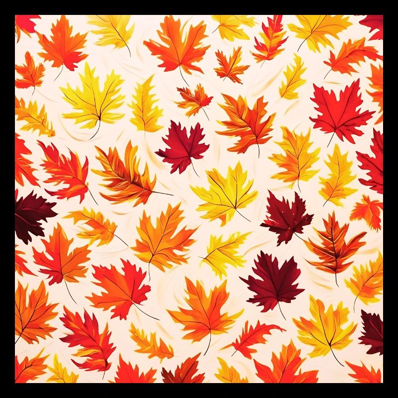 Herbstlaub-Muster