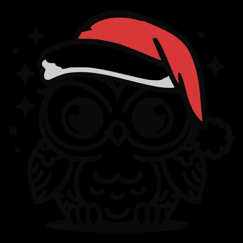hibou doux Noël