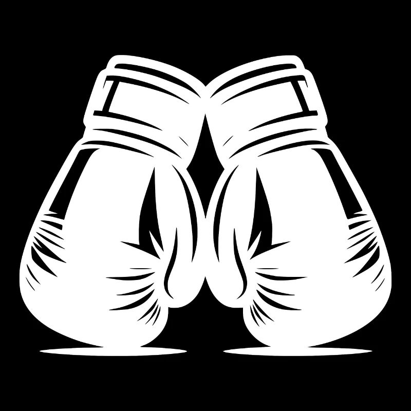 Gants de boxe Deux pièces d’accessoires d’arts martiaux