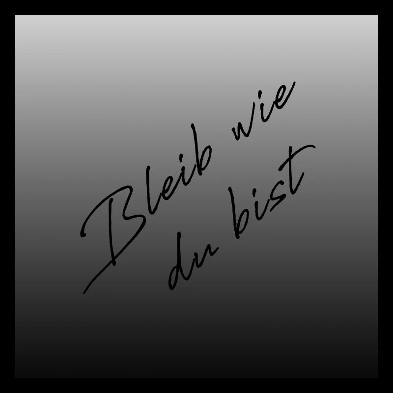 Restez comme vous êtes