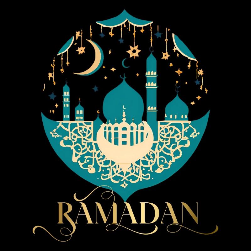 Ramadan Geschenk Eid Mubarak Islam Allah Muslim