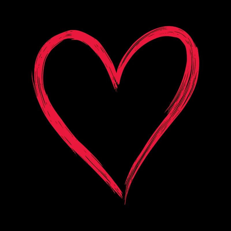 Amour dessiné à la main