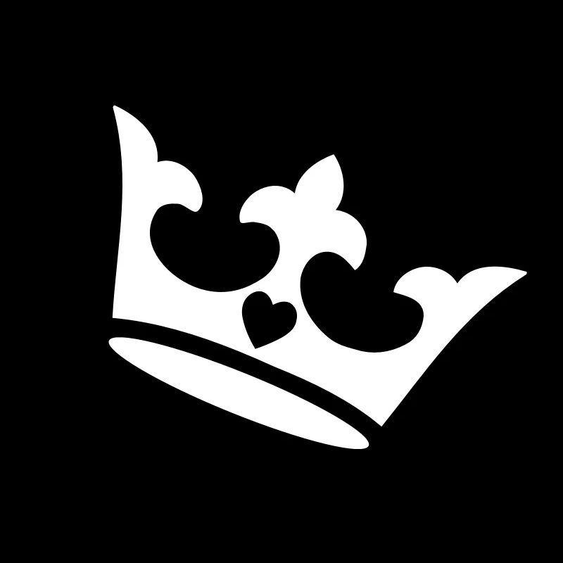 crown, heart