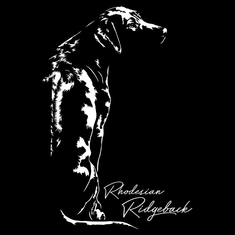 RHODESIAN RIDGEBACK RR Hundeportrait Wilsigns