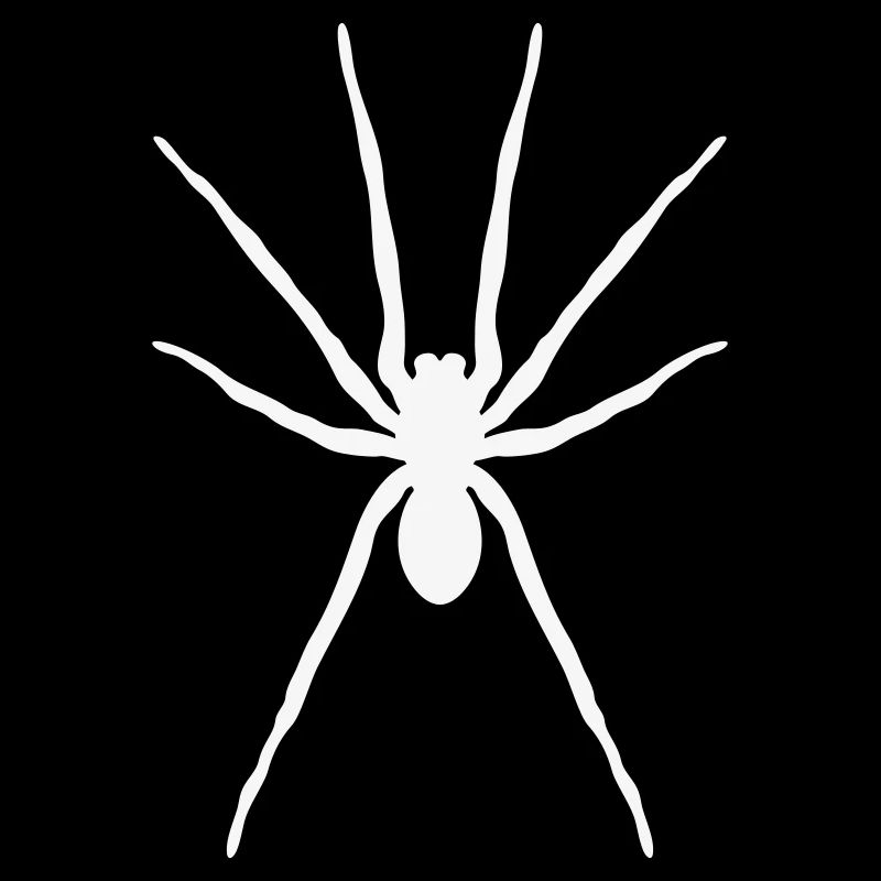 Spinne (Halloween / Gothic / Tattoo / White)