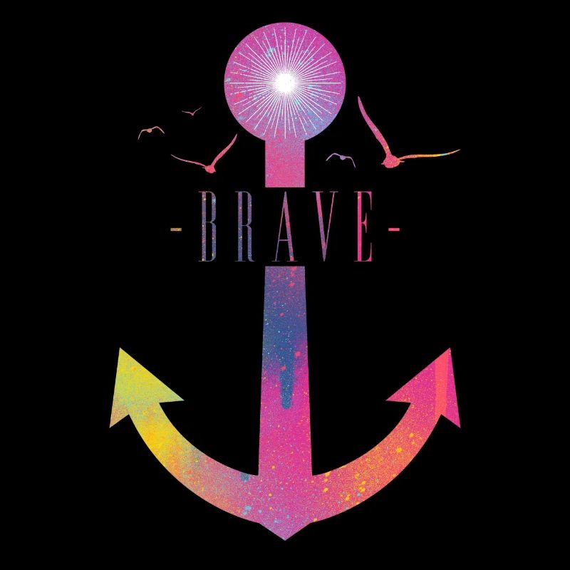 Brave - Ancrage coloré