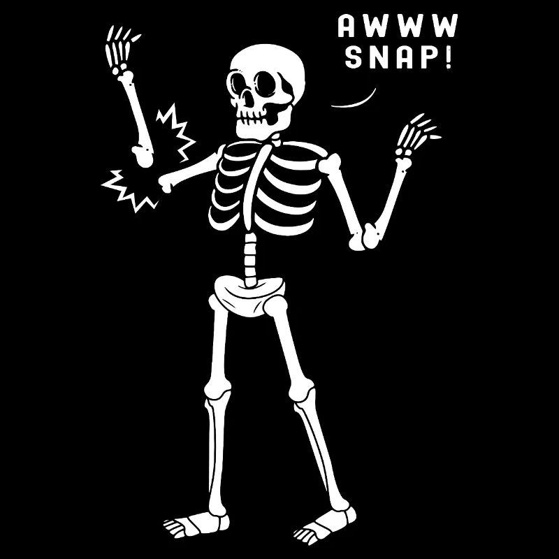 Bone Fracture Halloween Skeleton Bone Arm Fracture