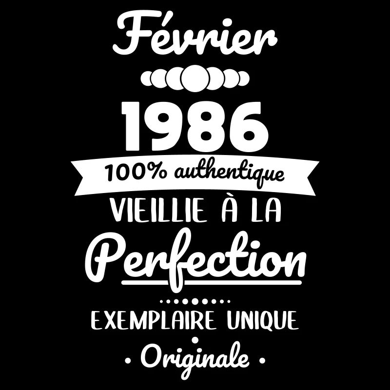 Anniversaire 40 ans - Février 1986 Originale
