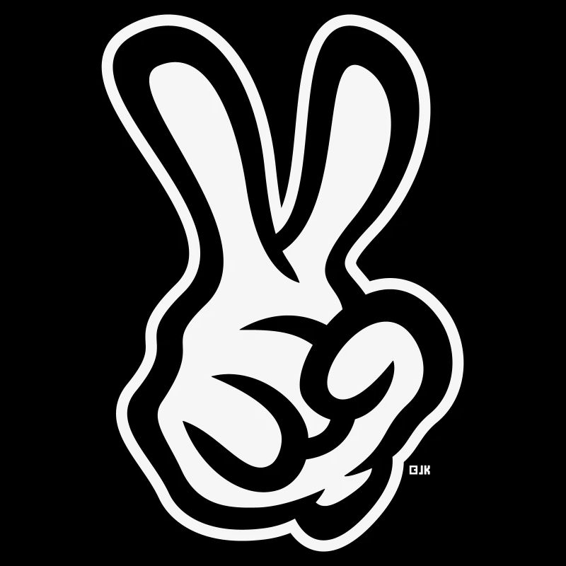 Victory Hand Signals (Right Hand / NEG / 2C)