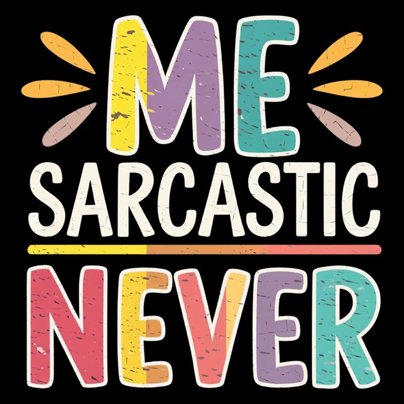Me Sarcastic Never 11