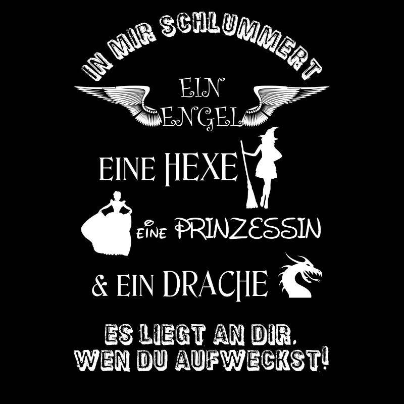 Engel-Hexe-Prinzessin-Drache