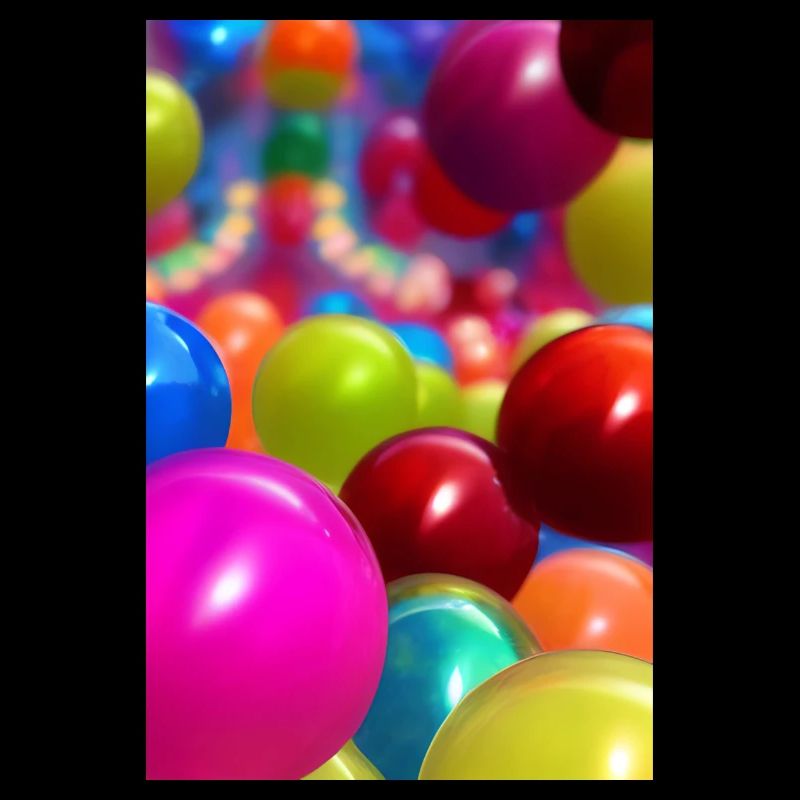 Bunte Bälle