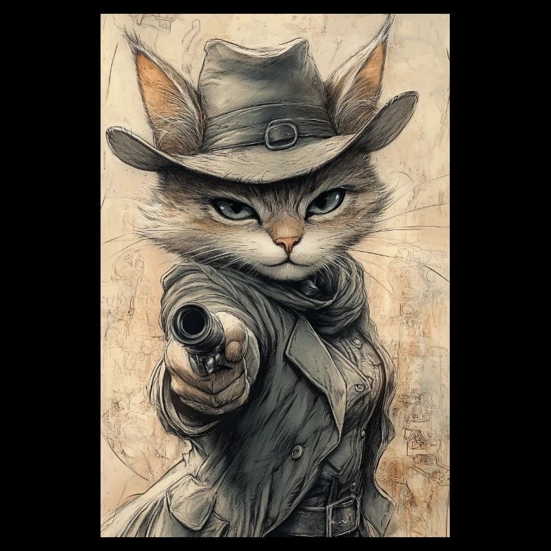 Cat Cowboy
