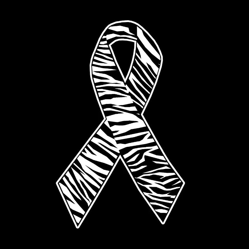 Zebra Print Ruban de sensibilisation
