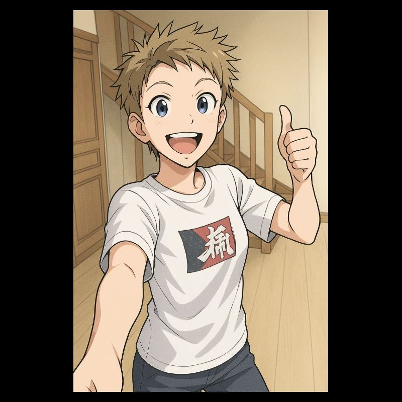 Hero Manga Smile