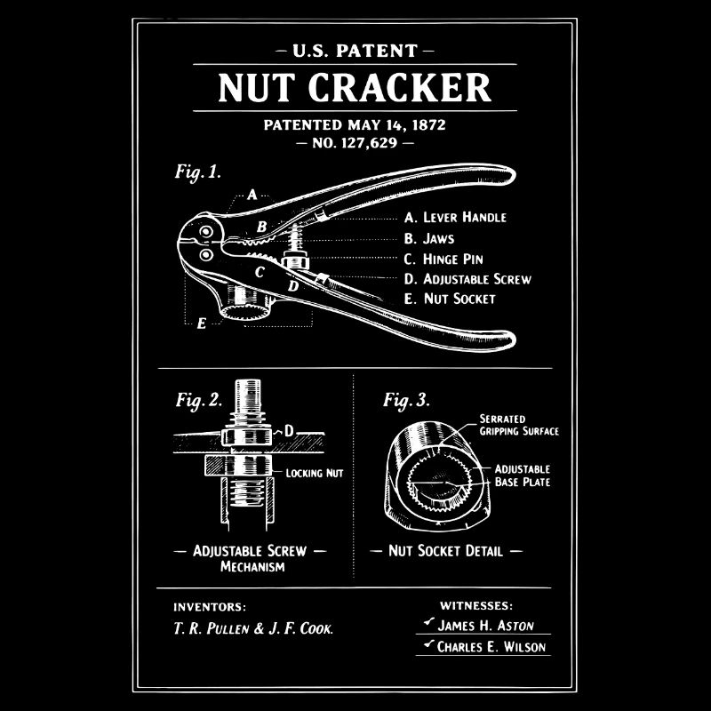 Patent Nutcracker Blueprint