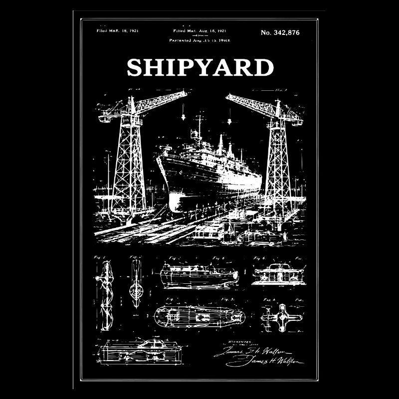 Werftkräne & Schiffe