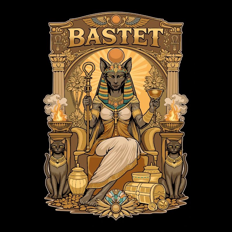 Trône de BASTET