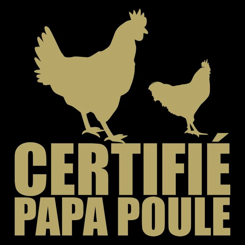 Bester Papa | Zertifizierte Papa-Henne
