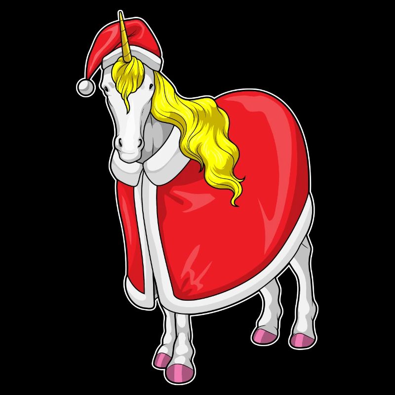 Chapeau de Noël Licorne
