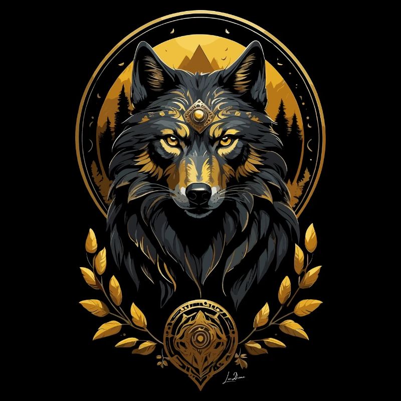 Medieval Wolf Gold