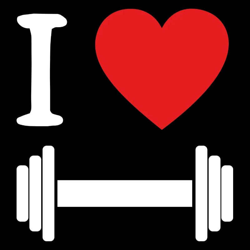 I love dumbbell WHITE